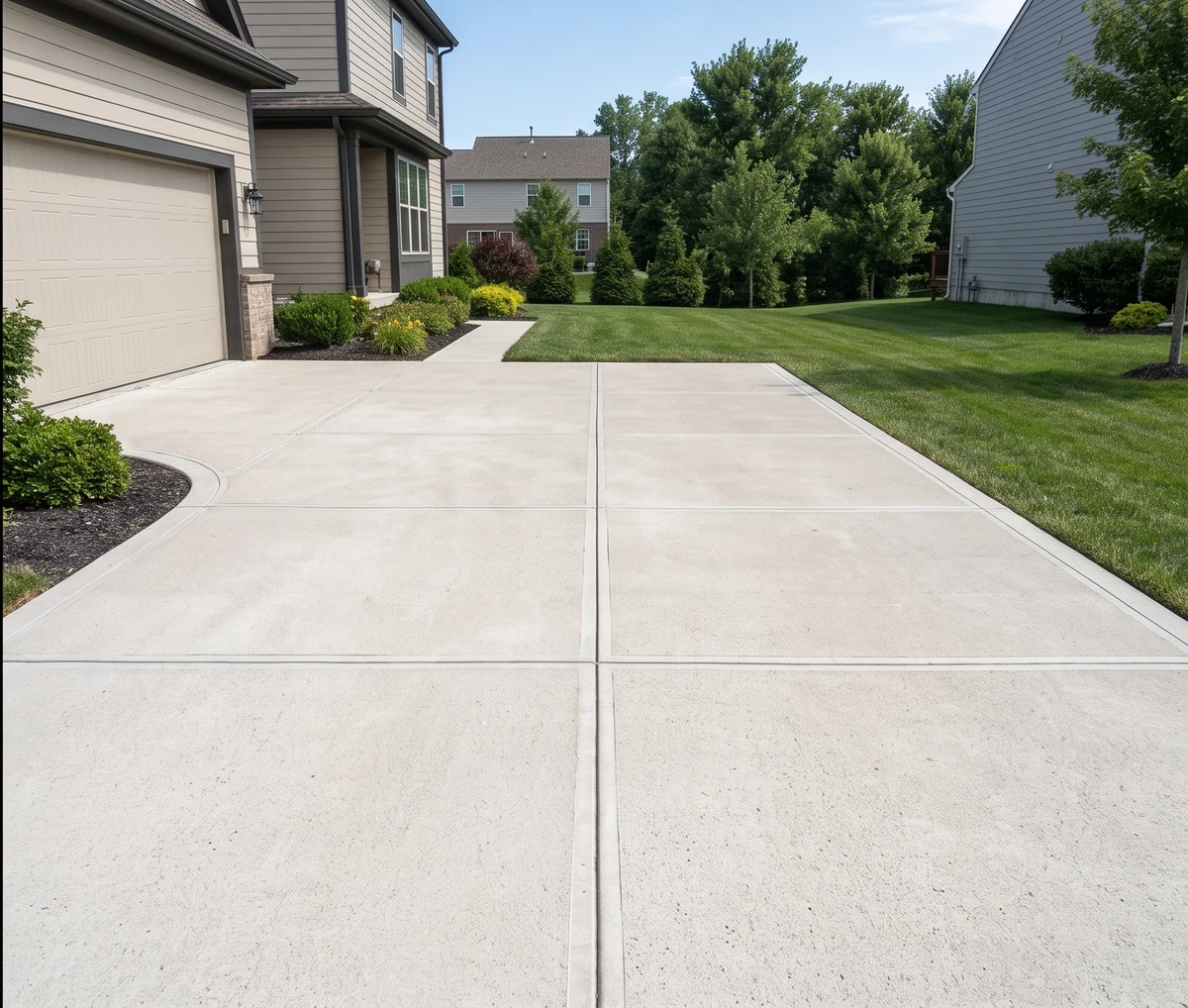 Driveway back from years of buildup after - West Chester area