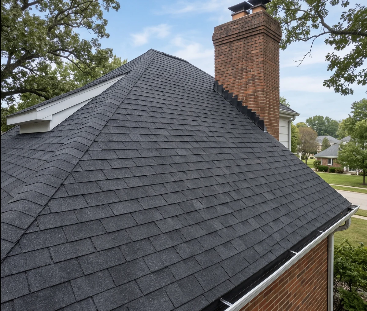 Black roof streaks, gone for years after - Anderson Township