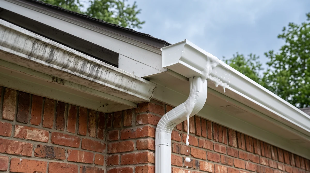 Gutter Brightening and Cleanout in Cincinnati, OH
